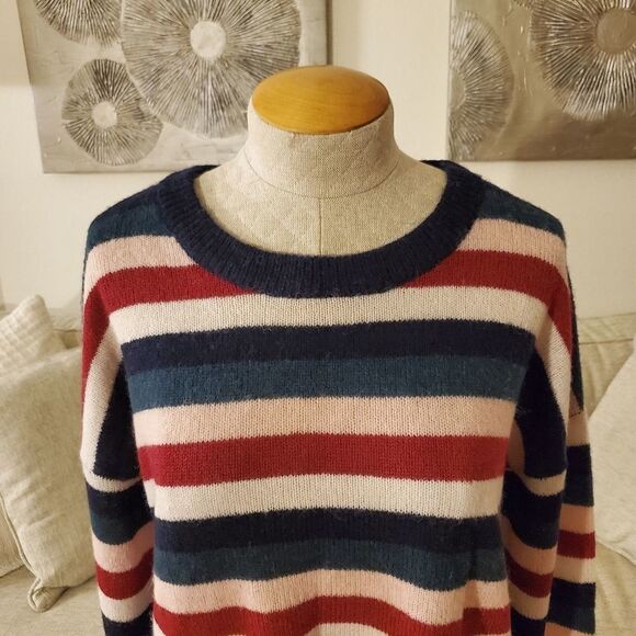 Rails Adela Striped Sweater sz Large - Picture 5 of 13